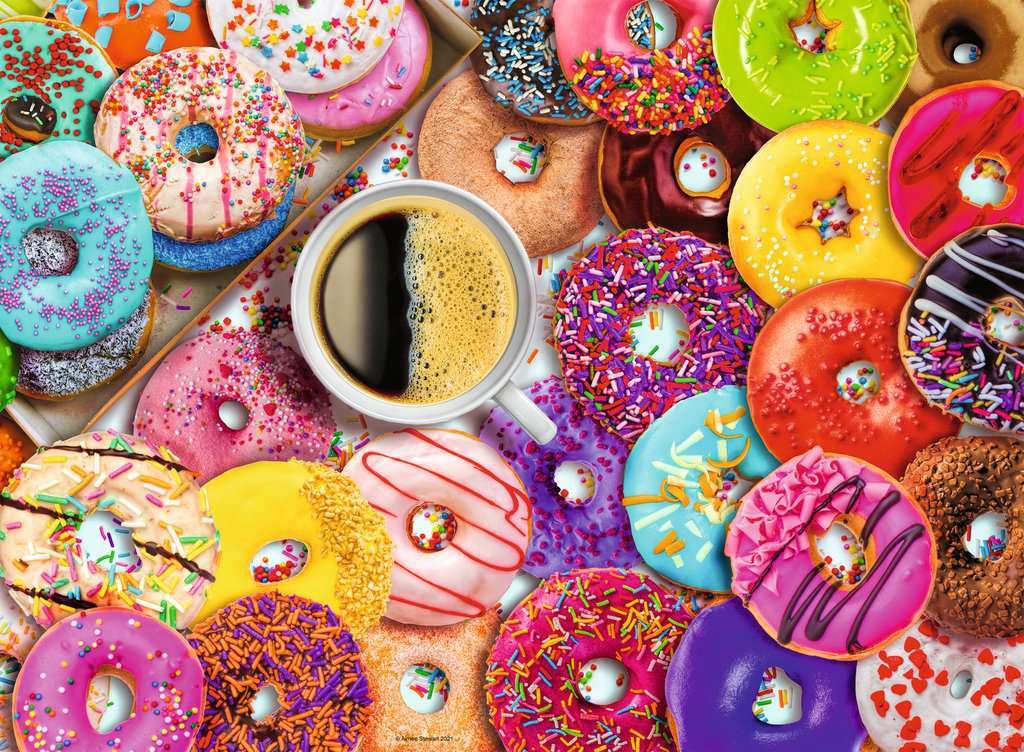 Aimee Stewart Doughnut Disturb! 500 Piece Puzzle