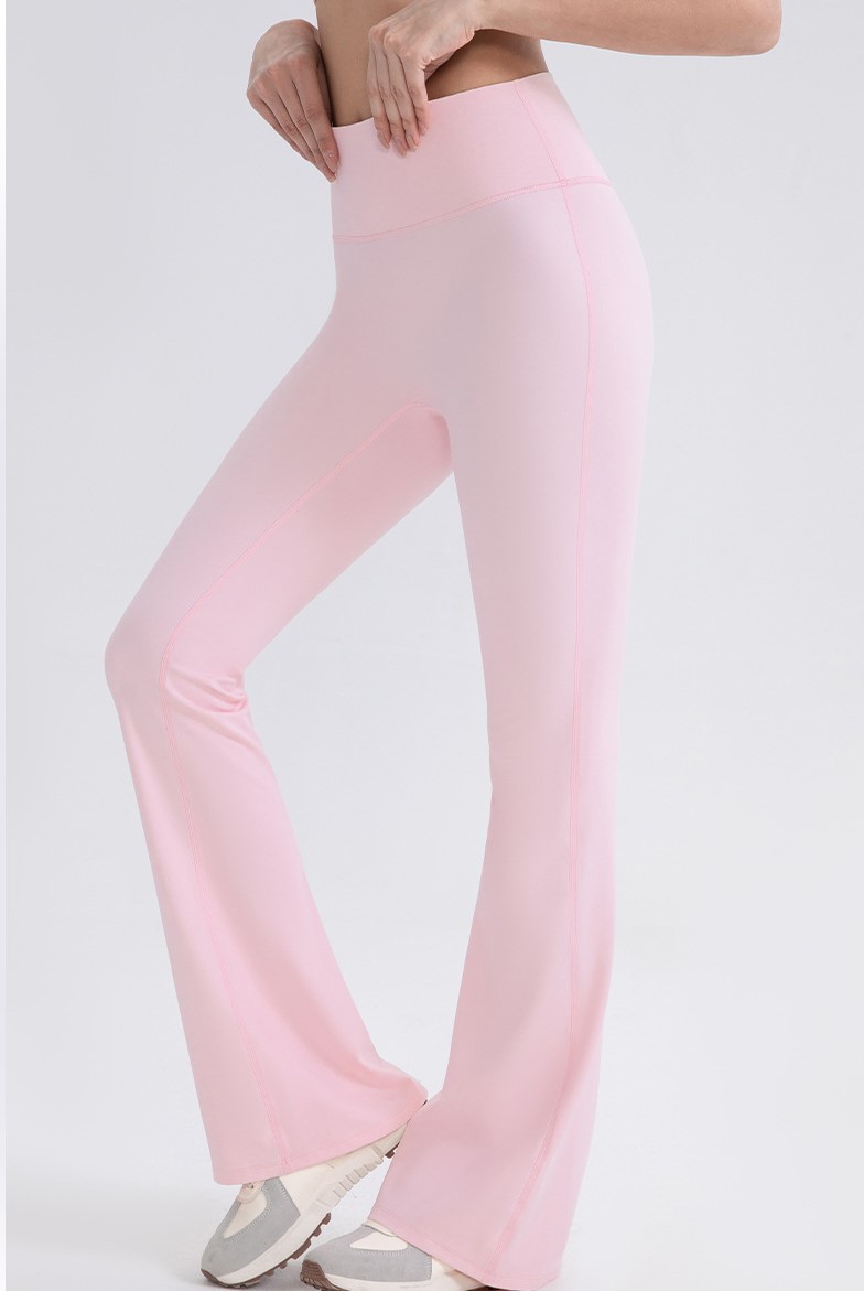 Zero Feel 3.0 PLUS Yoga Flare Pants - Strong Shaping LULU Original Yarn Double 66 Lycra Water-washed High-waisted Pilates Pants