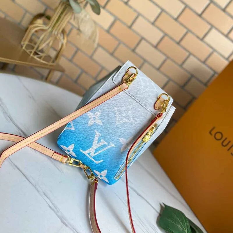 Louis Vuitton Tiny Backpack M45764 Pink/Blue