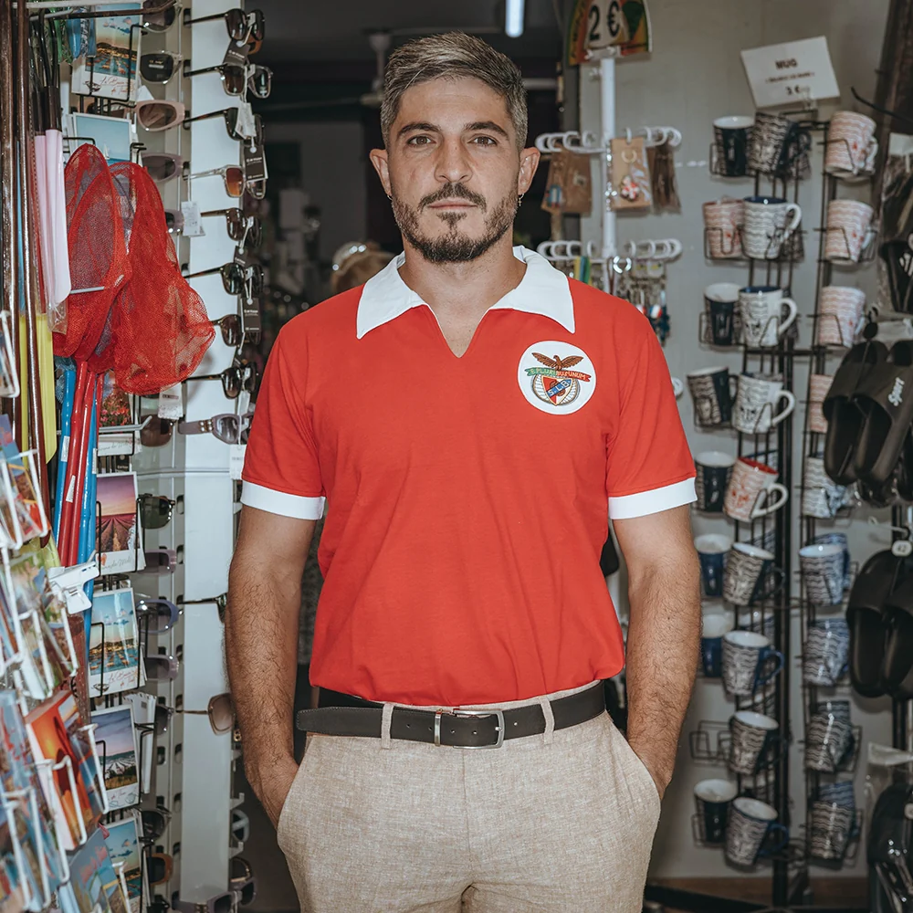 SL Benfica 1962 - 63 Retro Football Shirt