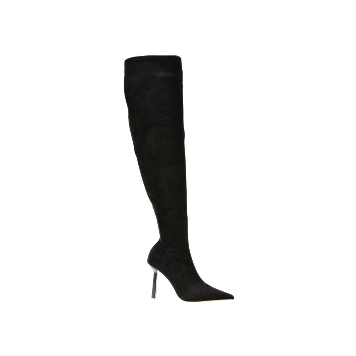 Cizme elegante ALDO negre, CALDAN 001, din material textil