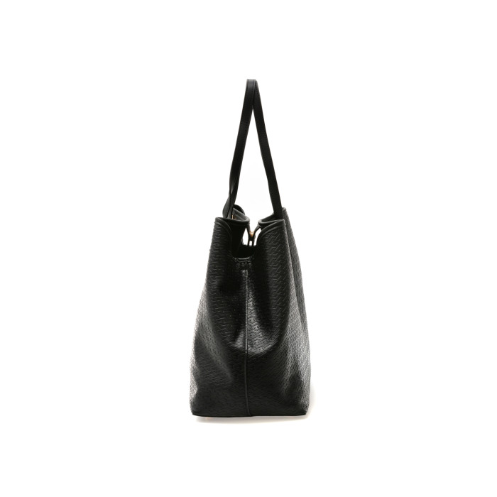 Geanta CALL IT SPRING neagra, LOOKOUT 001, din piele ecologica