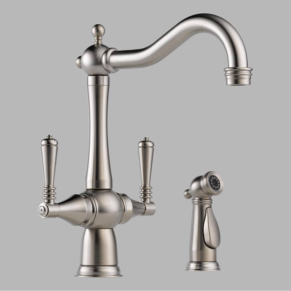 Brizo 62136LF-SS Tresa Two Handle Kitchen Faucet with Spray Stainless