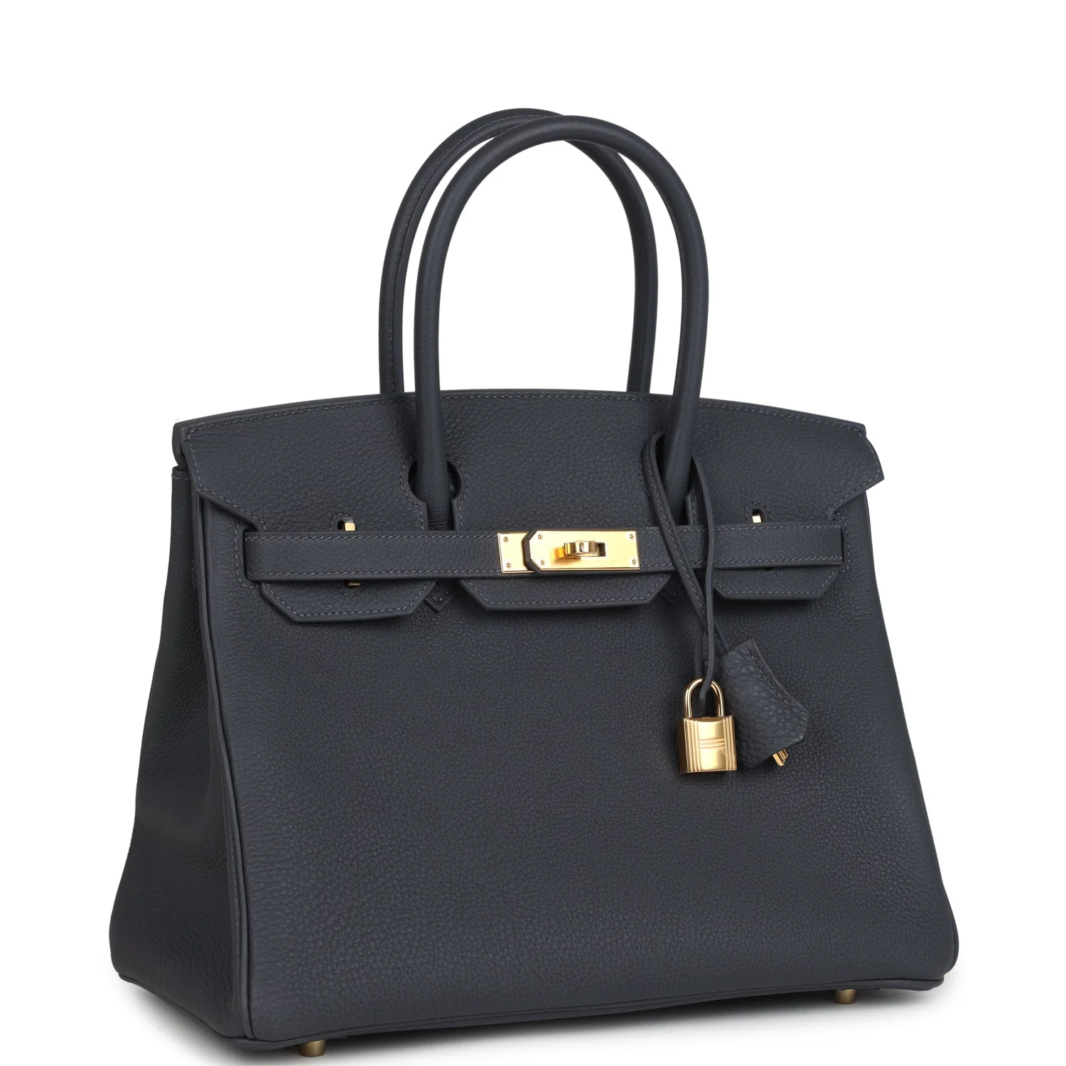 Hermes Birkin 30 Ardoise Togo Gold Hardware