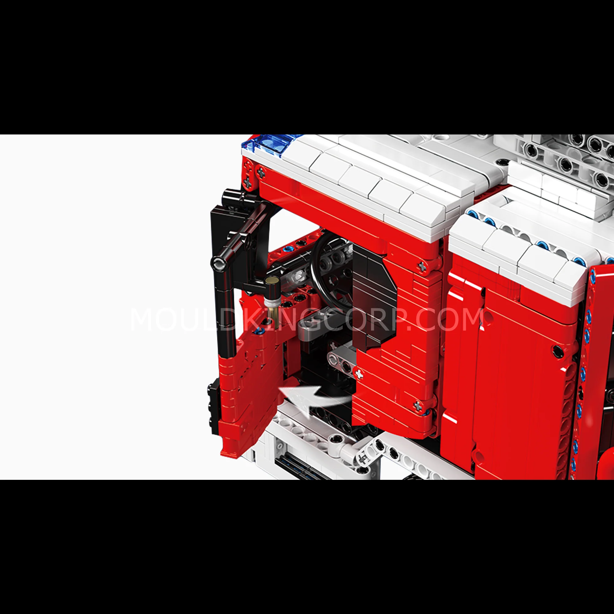 Mould King 17022 Remote Controlled Firetruck Building Set | 4,886 Pcs