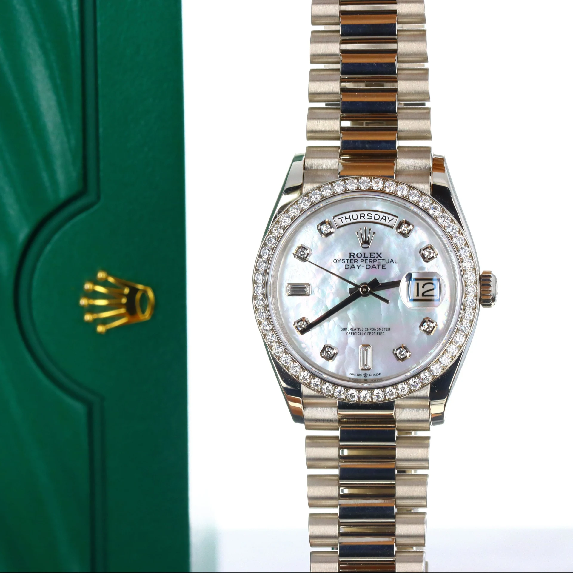 【Super Clone】RLX  Day-Date M128349RBR-0004 36mm