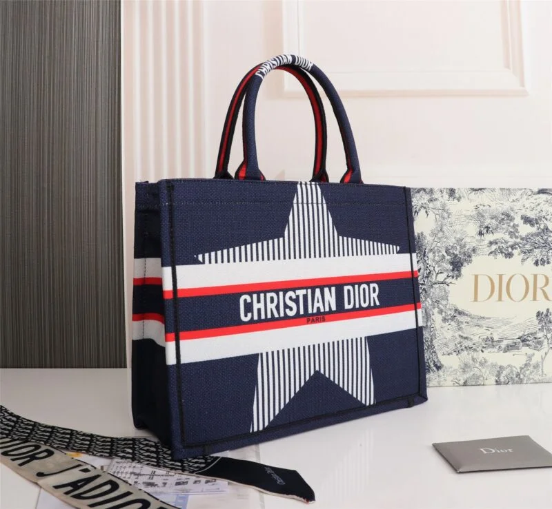 Dior Vintage Oblique Book Tote 9898 42/36Cm