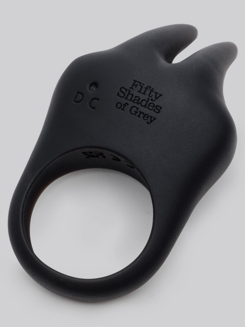 Fifty Shades of Grey Sensation Rechargeable Vibrating Rabbit Love Ring