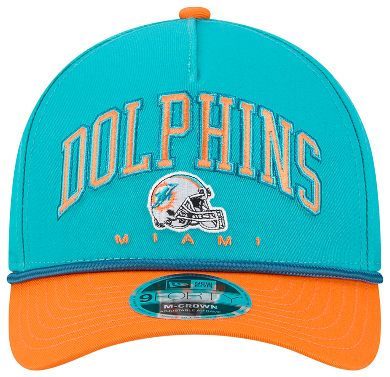 New Era Dolphins 9Forty A-Frame Arch 25187 Cap