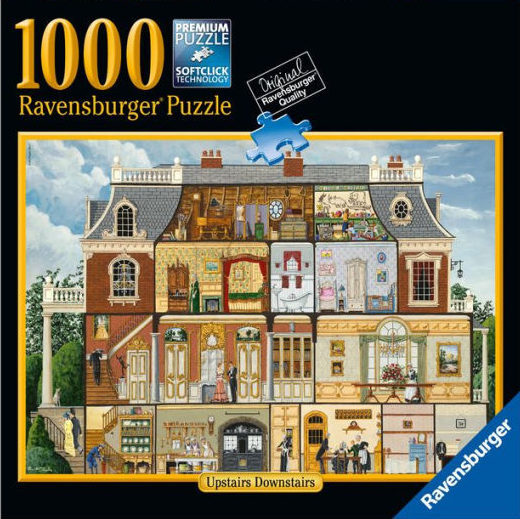 Upstairs Downstairs 1000 Piece Puzzle
