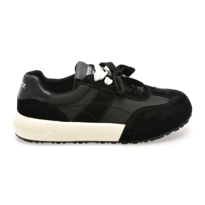 Pantofi sport GRYXX negri, 1123, din material textil