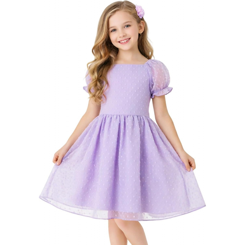 Girls Chiffon Dress