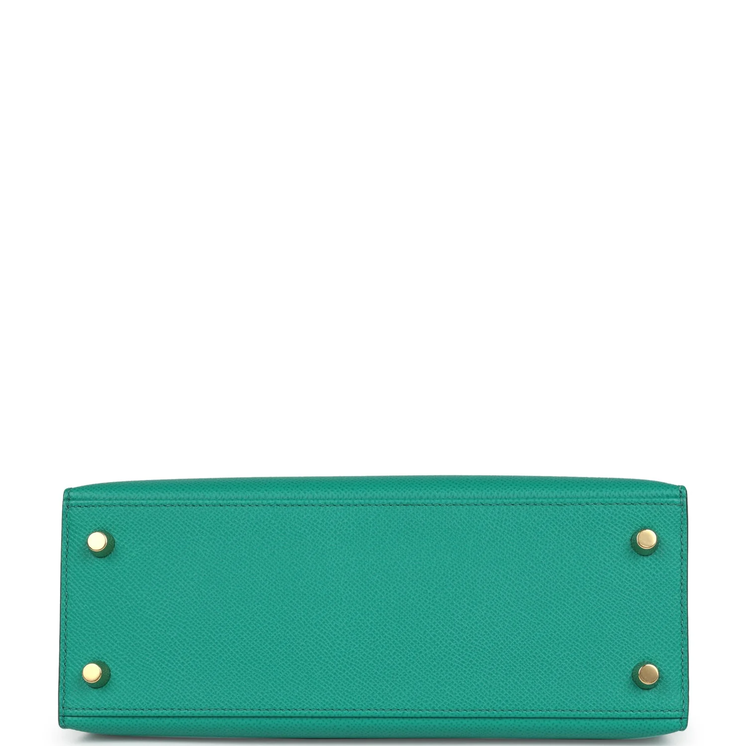 Hermes Kelly Sellier 25 Vert Jade Epsom Gold Hardware