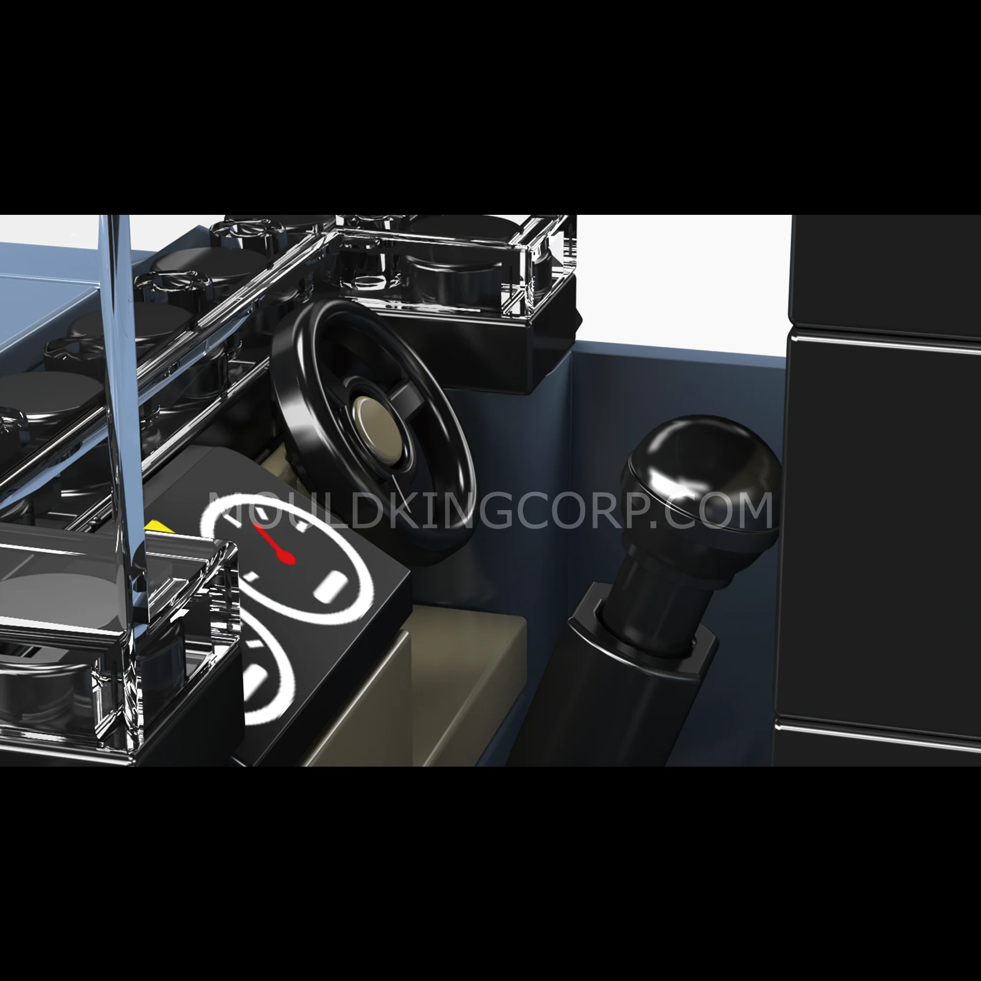 Mould King 27104 Phantom III Vintage Luxury Car Building Set | 320 Pcs