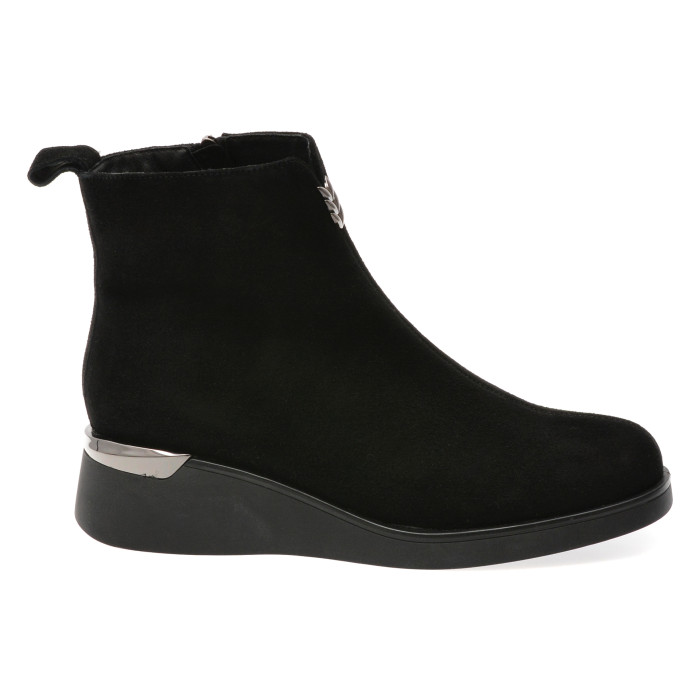 Ghete GRYXX negre, DX01352, din piele intoarsa