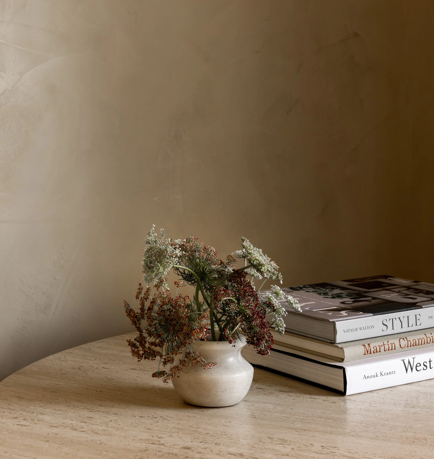 White Marble Vase