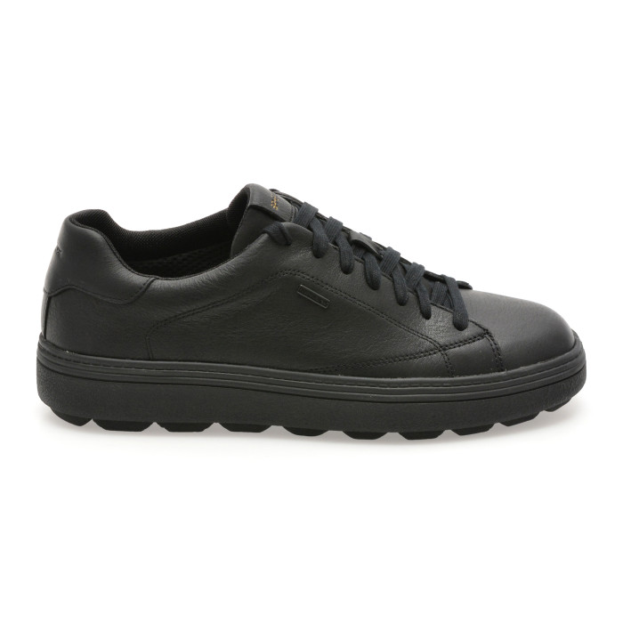 Pantofi sport GEOX negri, U56LUC, din piele naturala