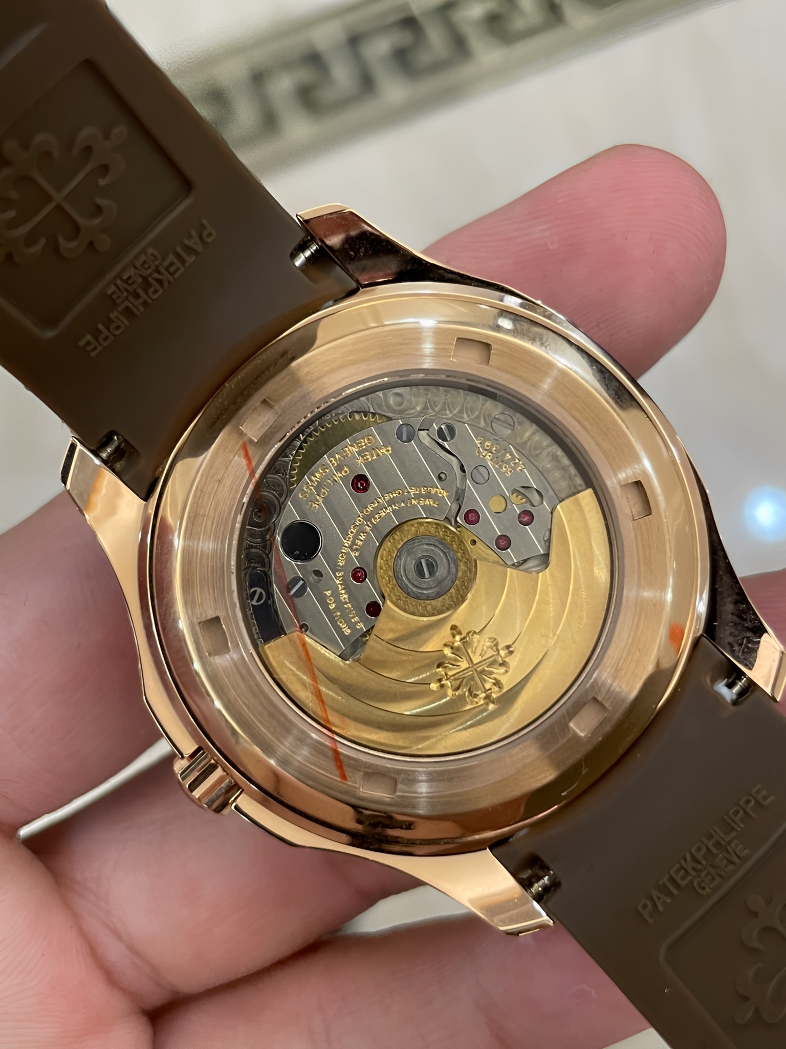 Patek Philippe Aquanaut 5167 300G 010 Black & Green & Brown 40mm