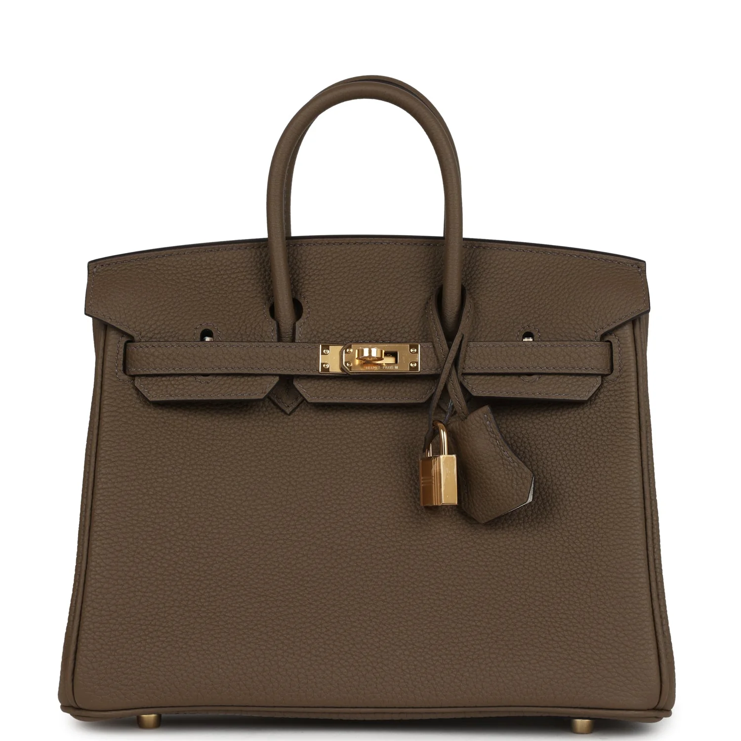 Hermes Birkin 25 Toundra Verso Togo Gold Hardware