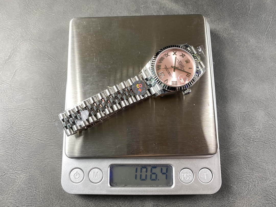 Rolex Datejust 31 Pink Dial Diamond VI 278274 0024 Women's Watch