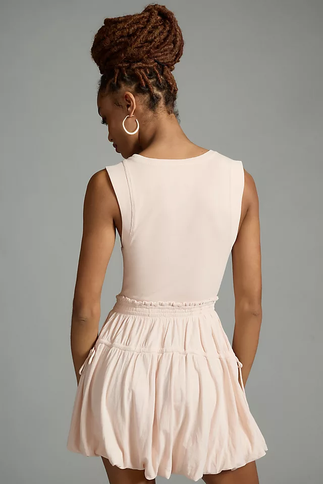 Mini Bubble Dress LATTE