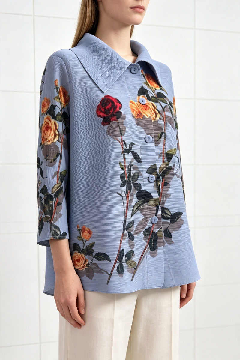 Spring and autumn jacket long sleeve shirt