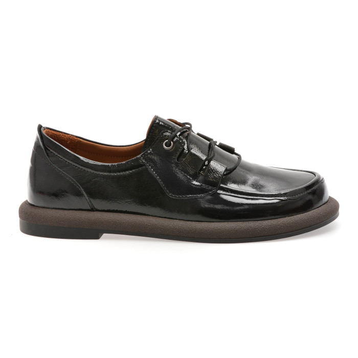Pantofi GRYXX negri, 1612900, din piele naturala lacuita