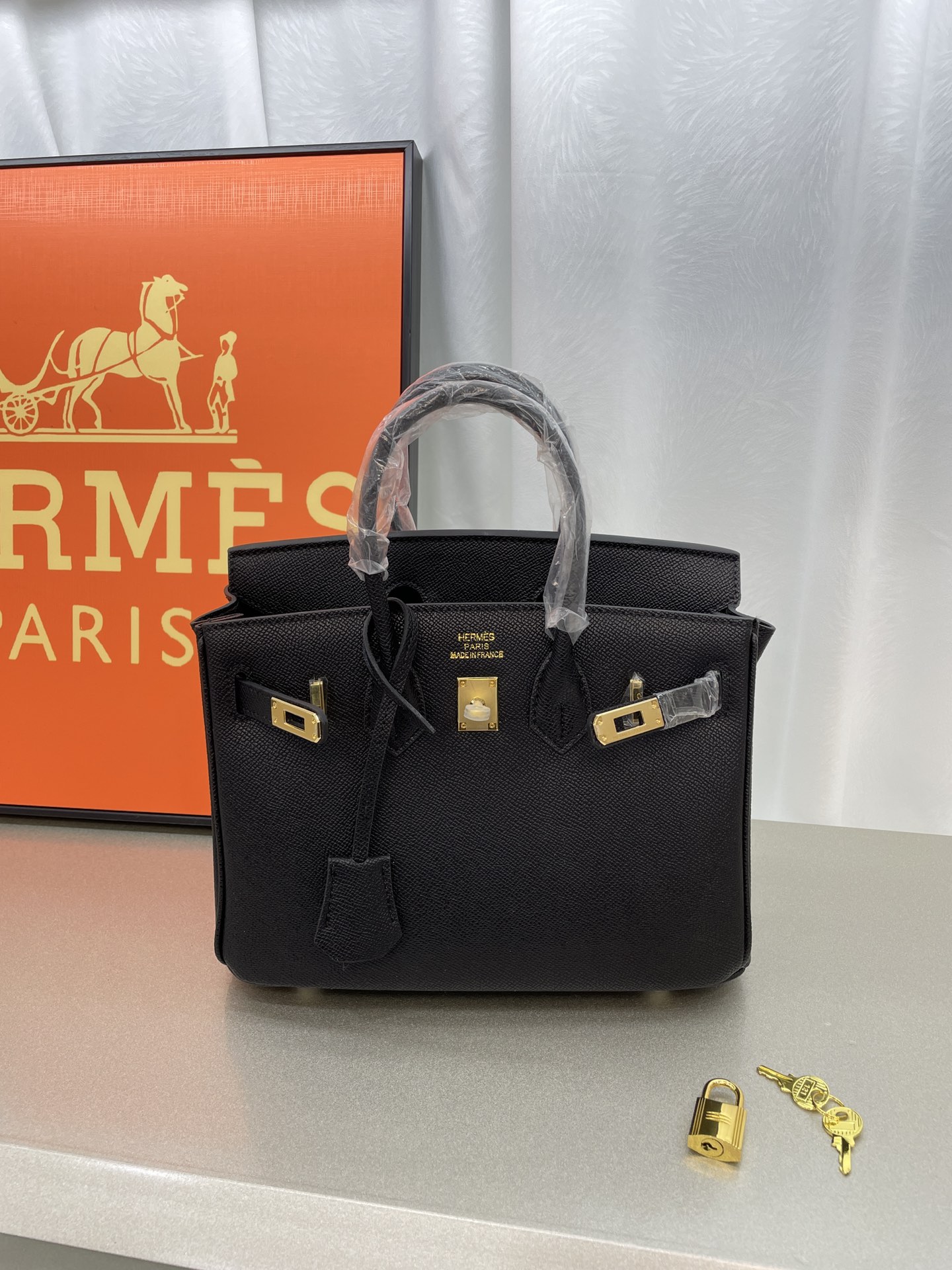 Hermes Birkin 25-30 espom