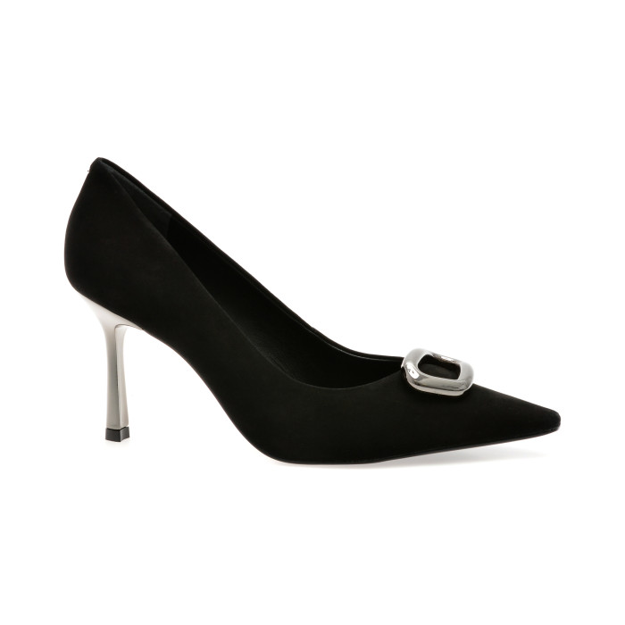 Pantofi eleganti EPICA negri, 1175878, din nabuc