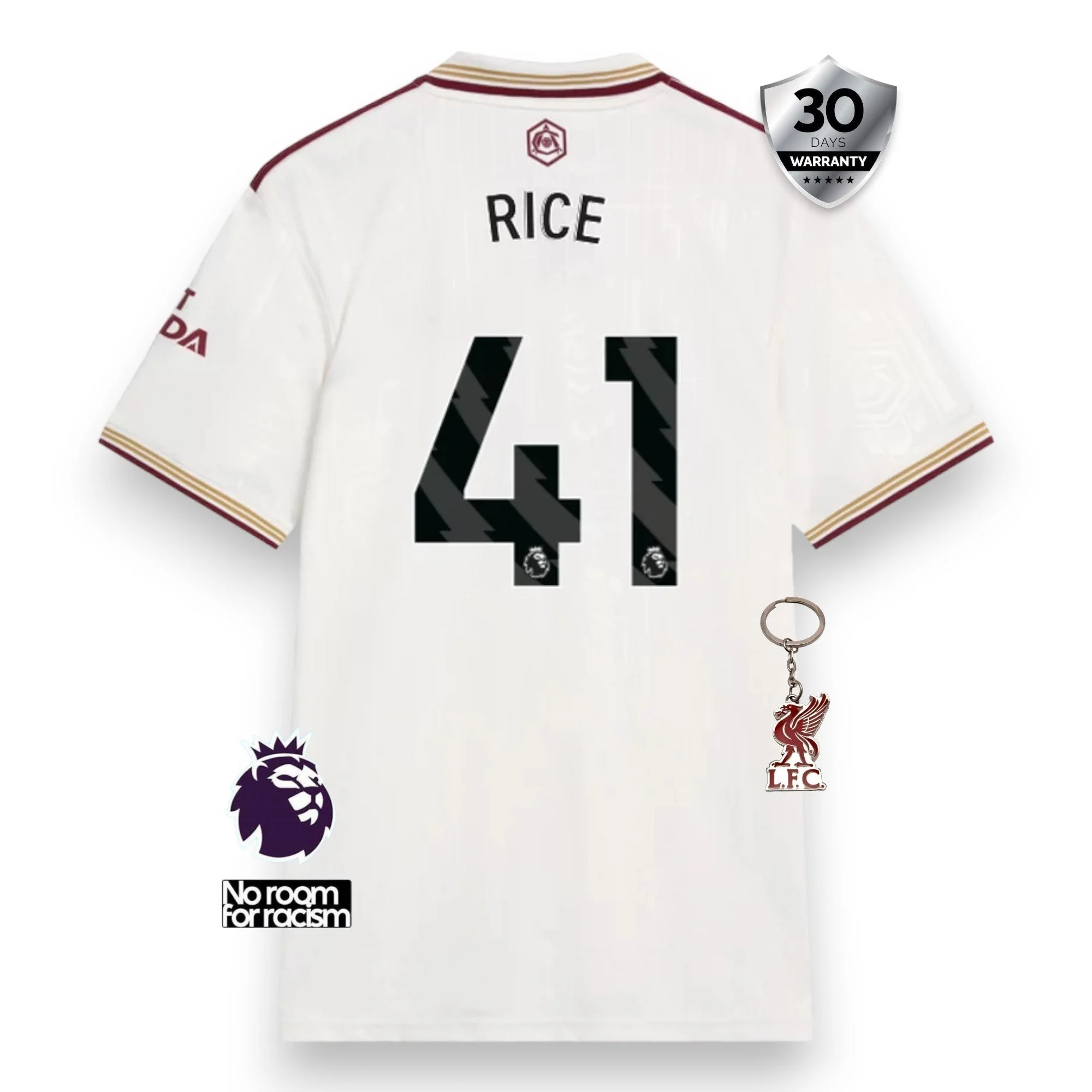 Arsenal Third Jersey 2025/26 - Rice #41