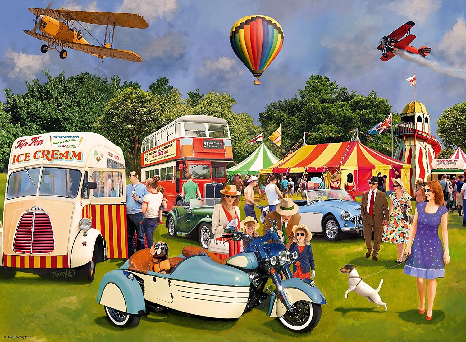 Festival of Nostalgia 500 Piece Puzzle