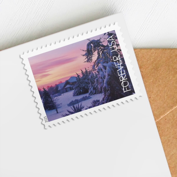 Winter Landscapes Stamps 2025