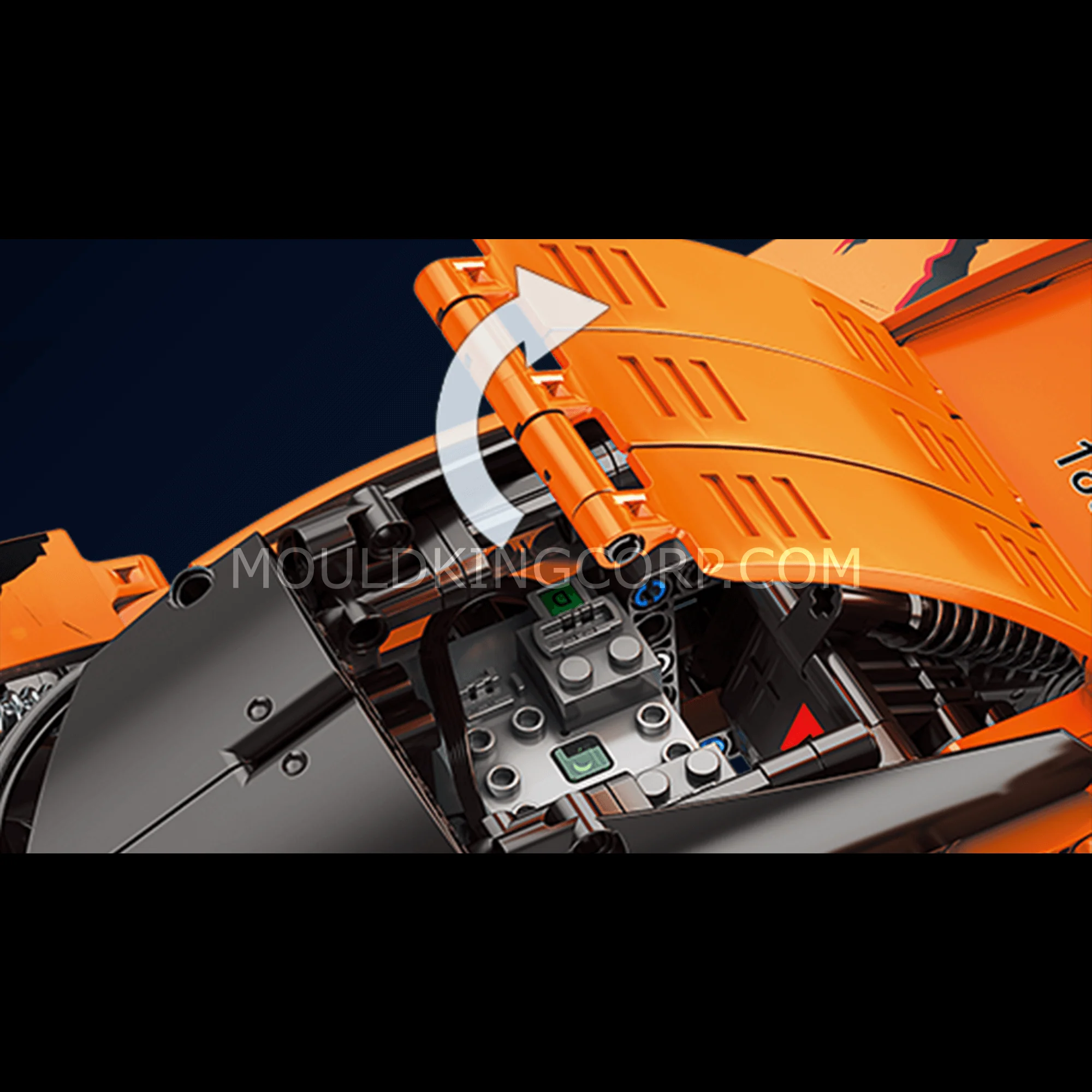 Mould King 18025 Giant Climbing Remote Controlled Buggy Building Set | 405 PCS