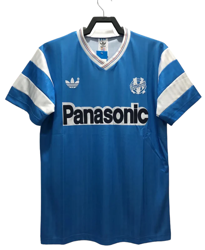 Marseille 1990 Blue Edition Jersey - Retro Version
