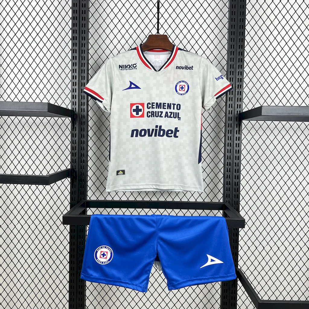 Cruz Azul 2025/26 Away Kids Kit