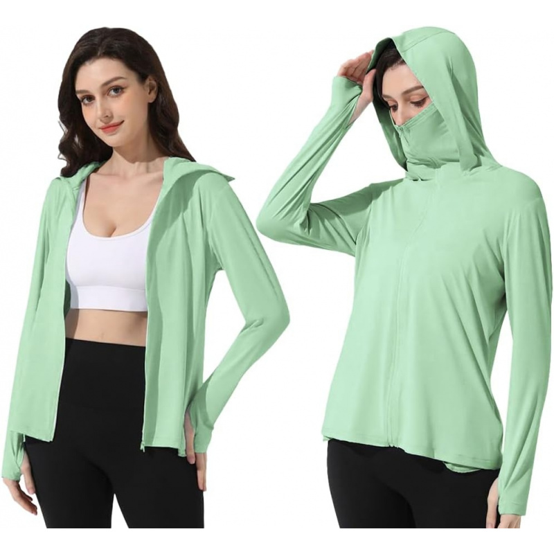 AURETOP Women's UPF 50+ Sun Protection Jacket