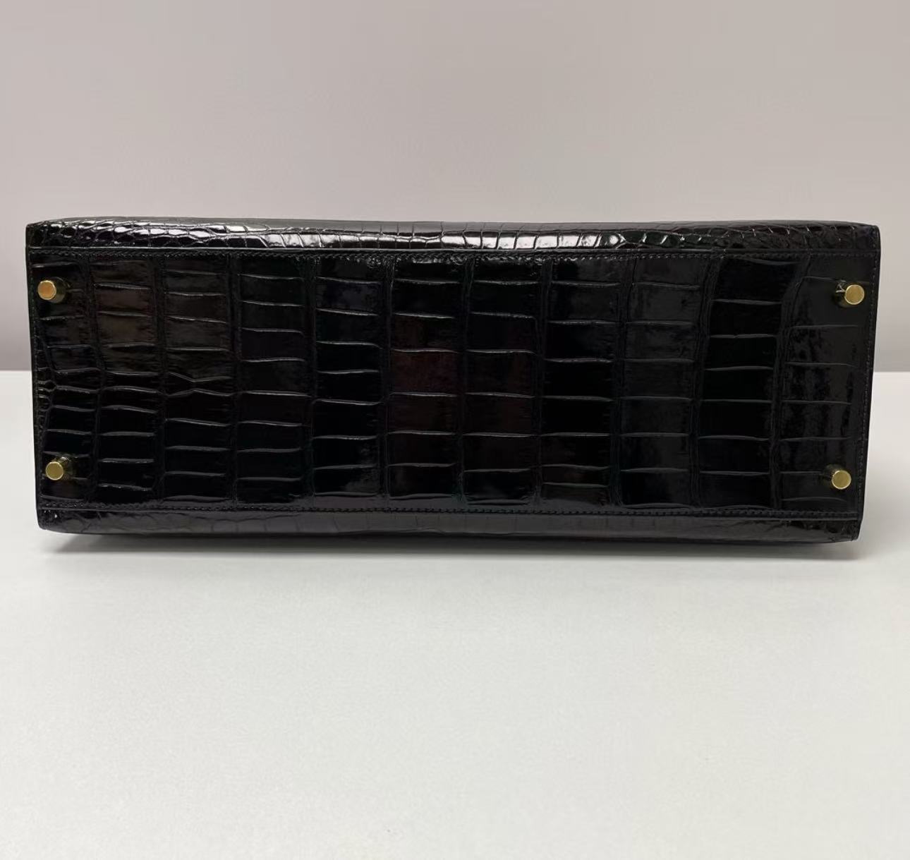 Hermes kelly 35  custom Nile Crocodile