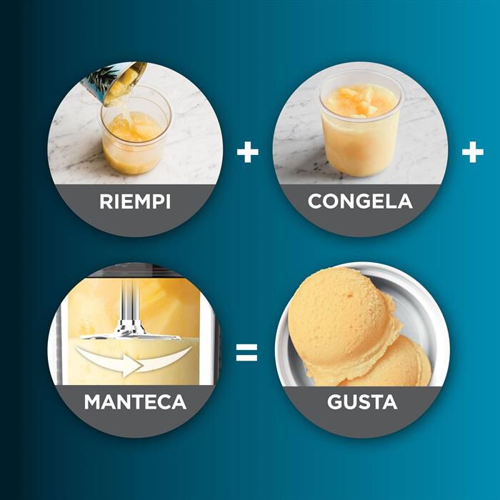 NINJA - Gelatiera CREAMI NC300EU-NERO