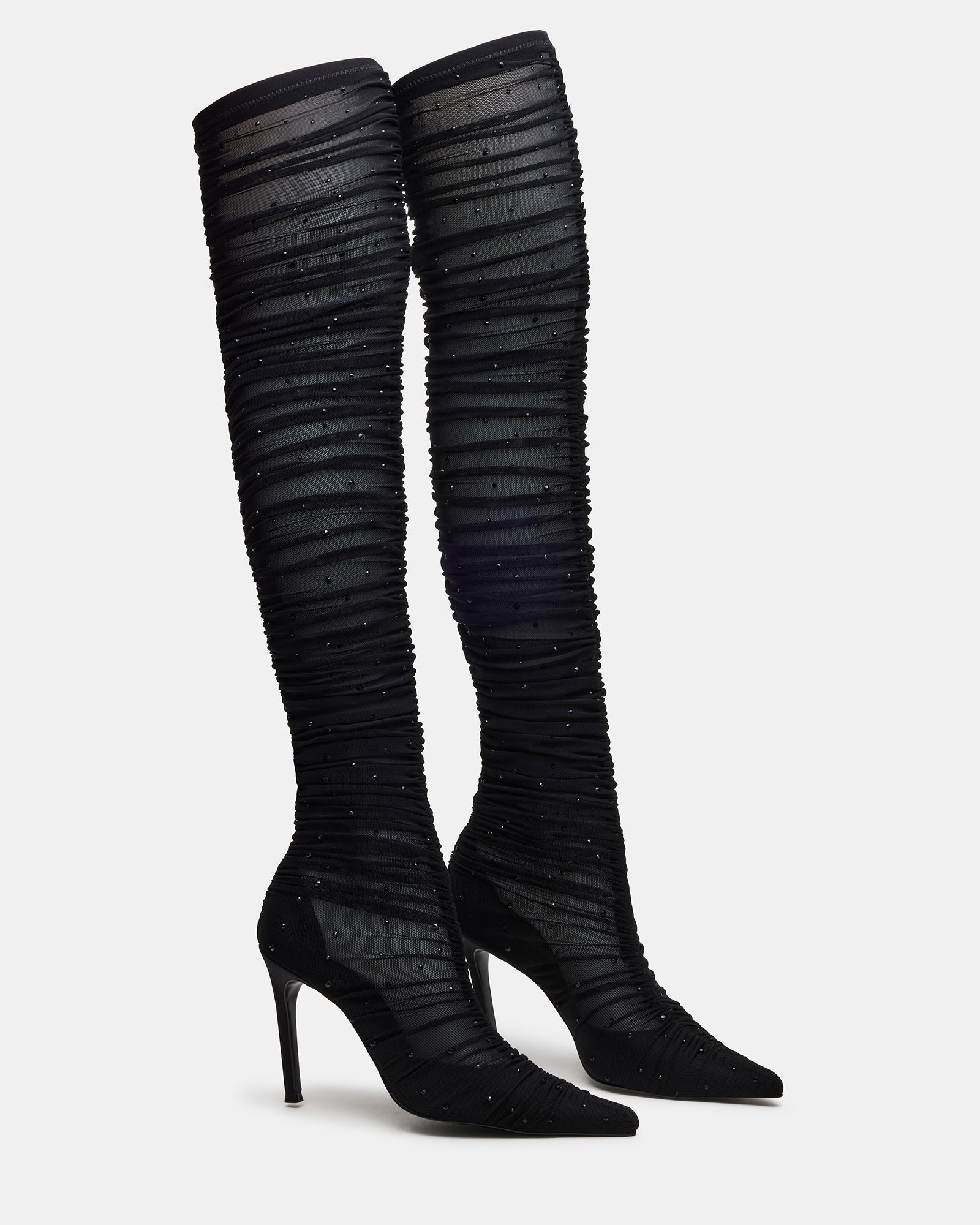 Rashida Black Mesh