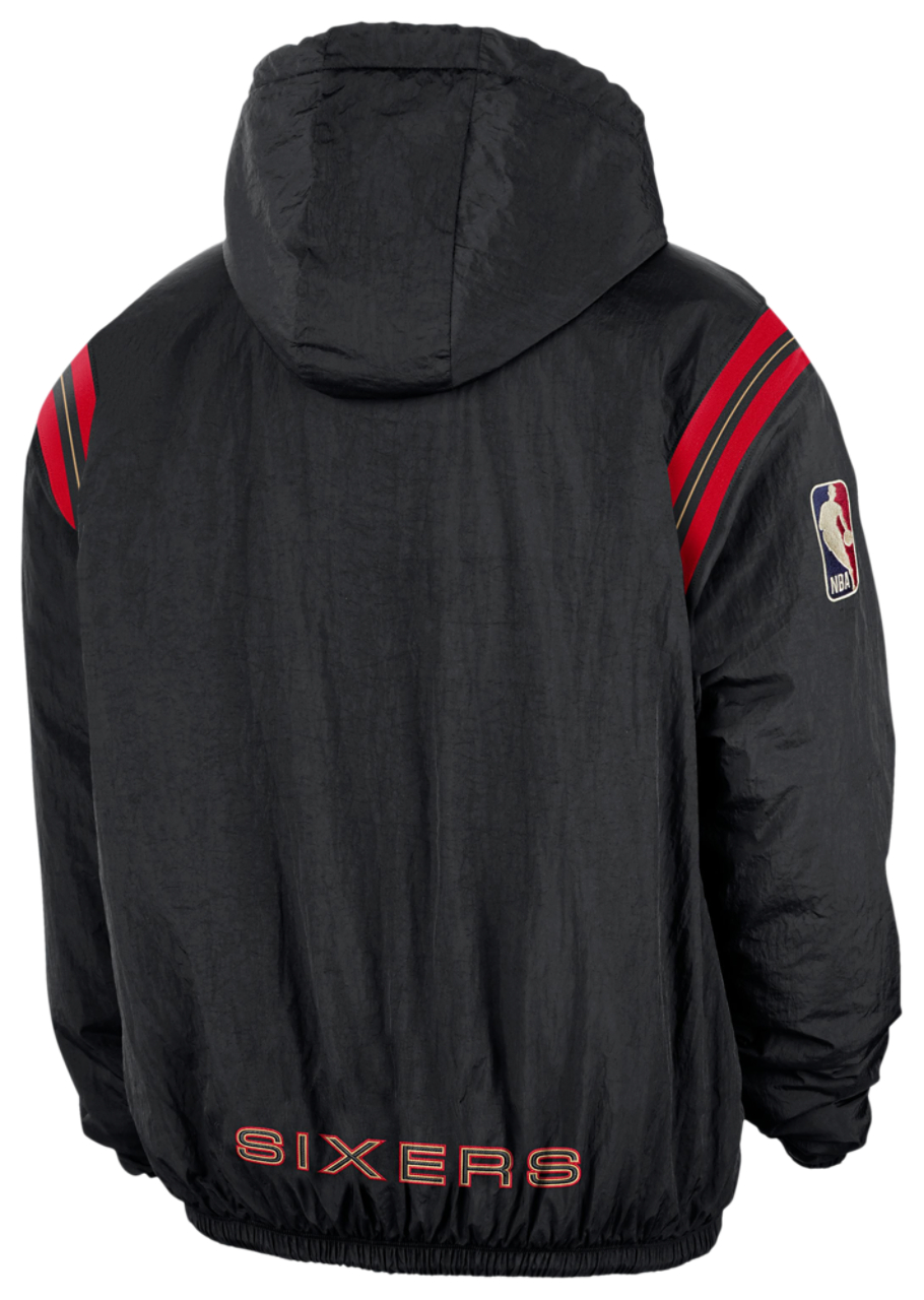 Nike 76ers Woven LND Half-Zip Hoodie