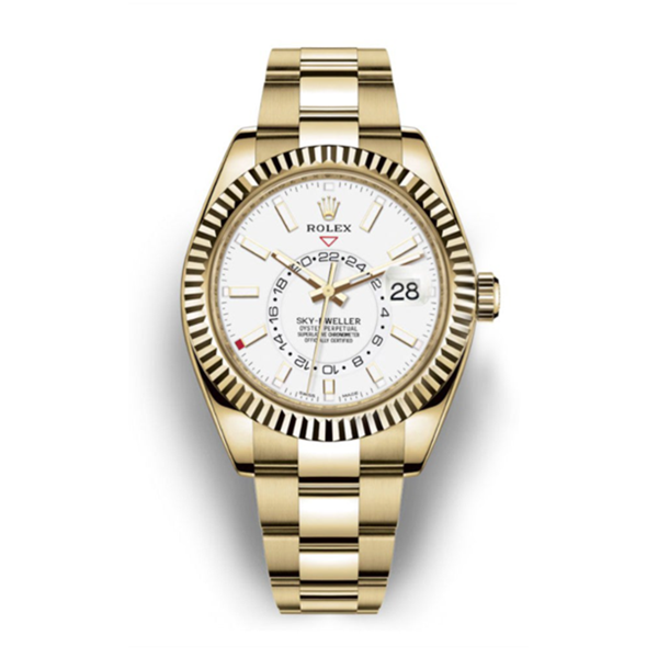 Sky Dweller White Index 42mm