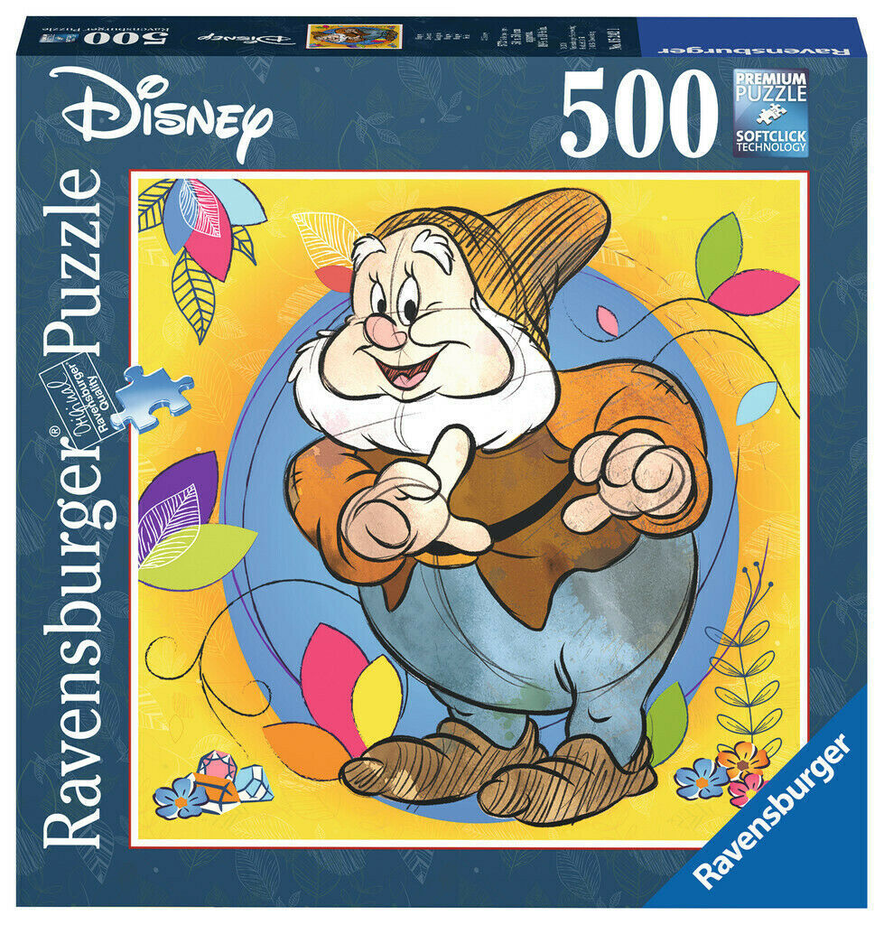 The Seven Dwarfs: Happy 500 Piece Puzzle