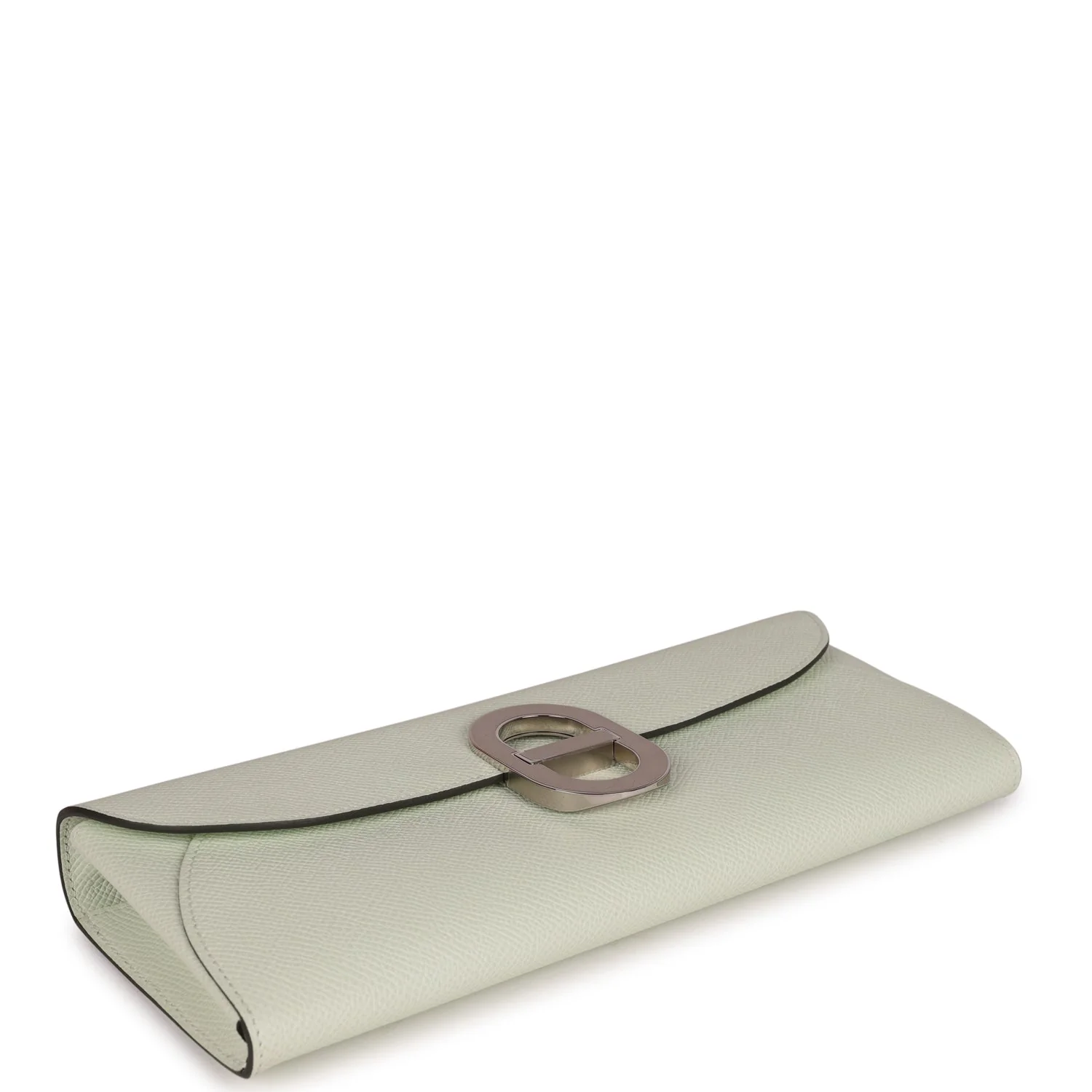 Hermes Chaine d'Ancre Wallet to Go Vert Fizz Epsom Palladium Hardware