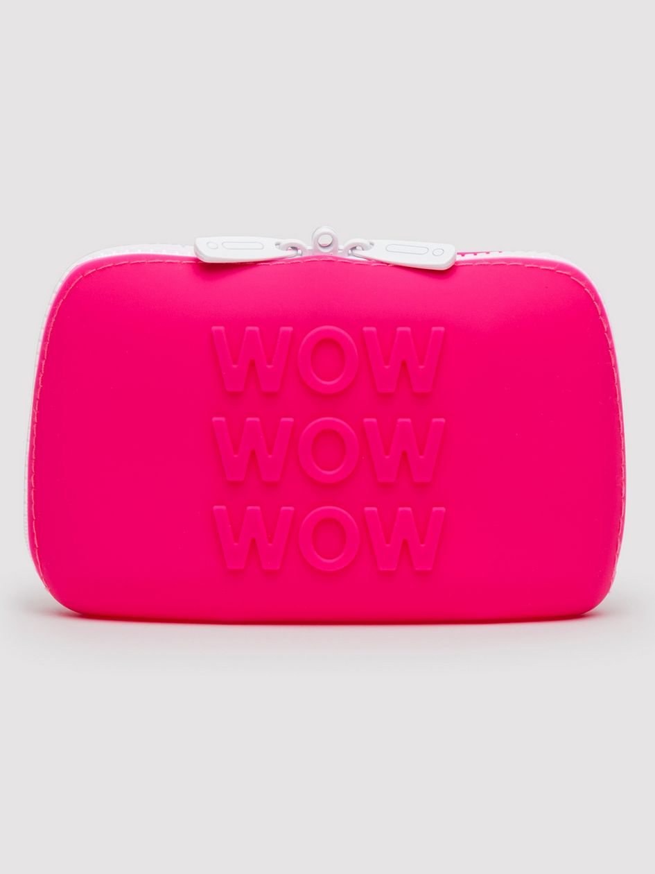 Happy Rabbit WOW Small Silicone Zip Storage Case