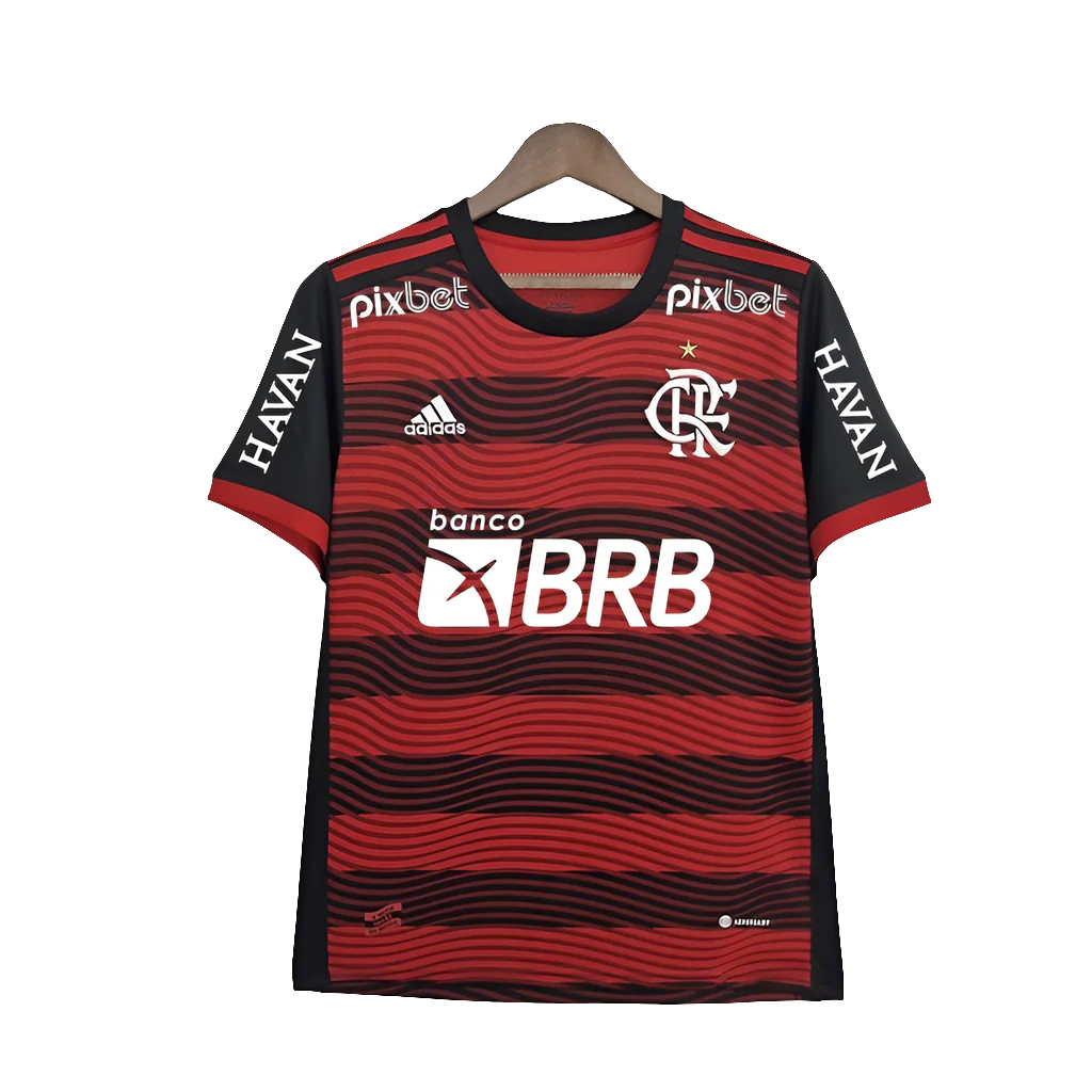 Flamengo 22/23 I Home Jersey - All Sponsors - Fan Version