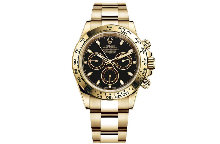 Rolex Cosmograph Daytona Black Dial Men's Watch 116508