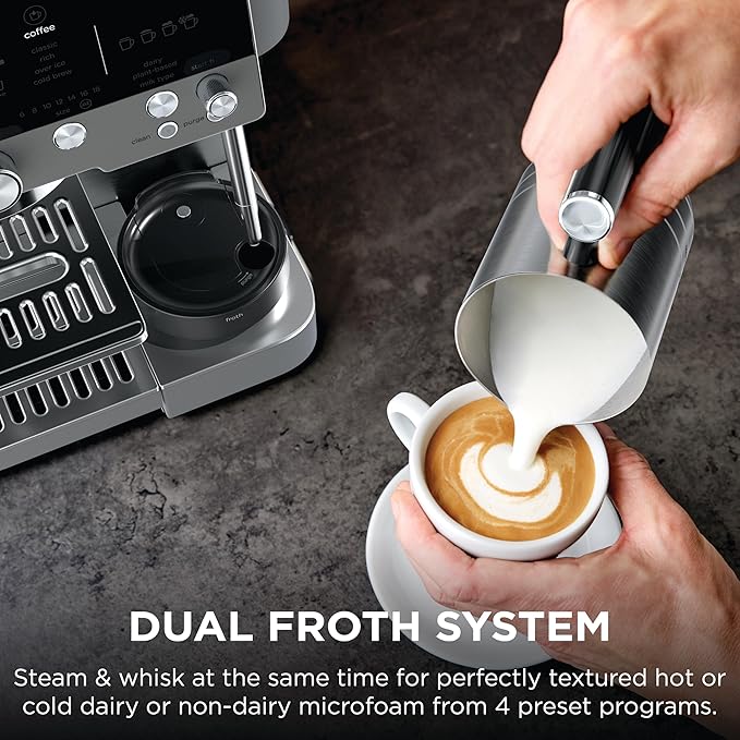 🔥Clearance Sale🔥Luxe Café Premier 3-in-1 Espresso Machine – Espresso, Drip Coffee & Cold Brew