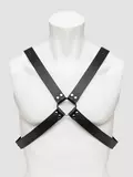 DOMINIX Deluxe Leather Cross-Body Harness