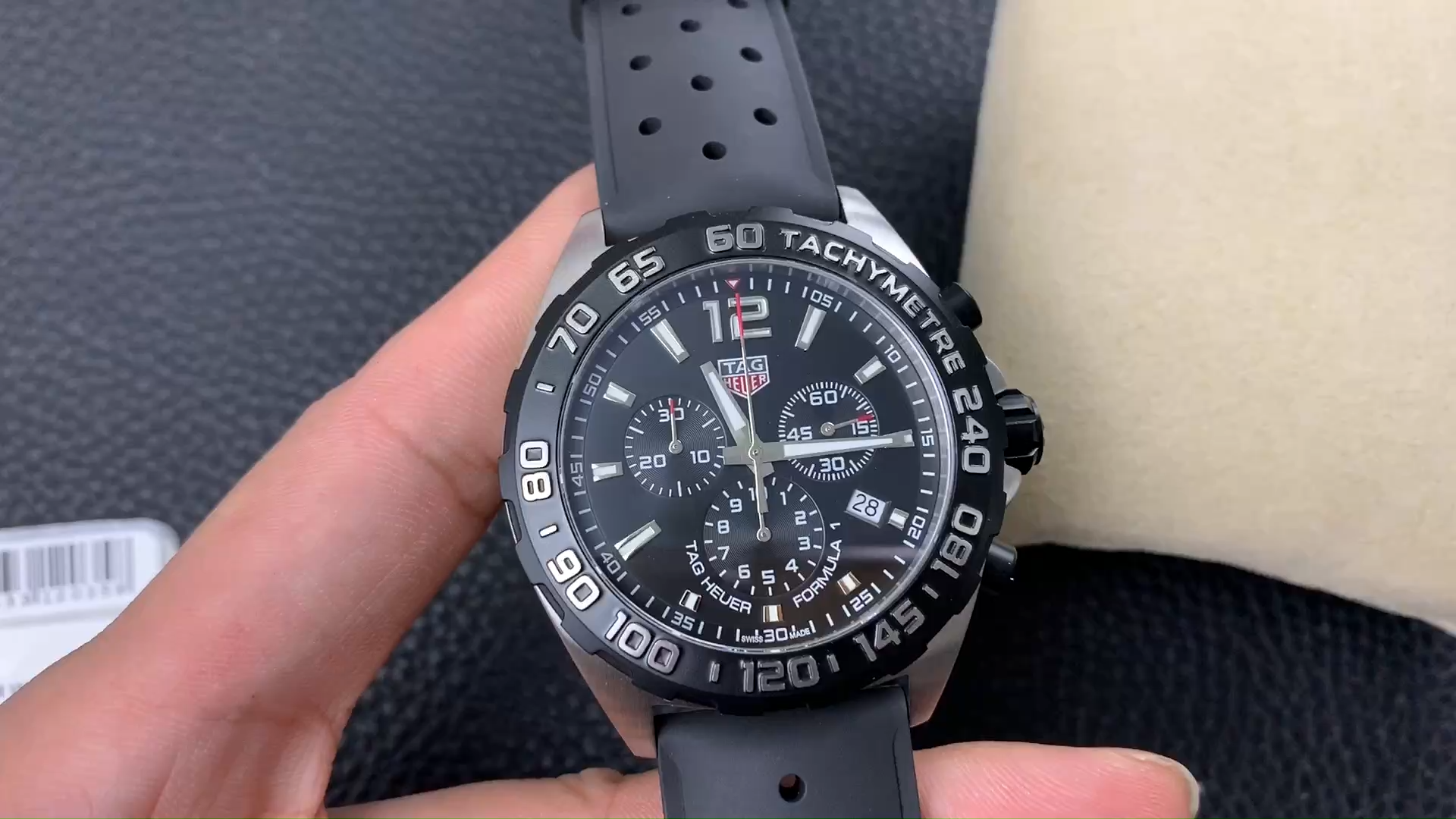 Tag Heuer Formula 1 Chronograph Black Dial CAZ1010.FT8024 Quartz 43mm