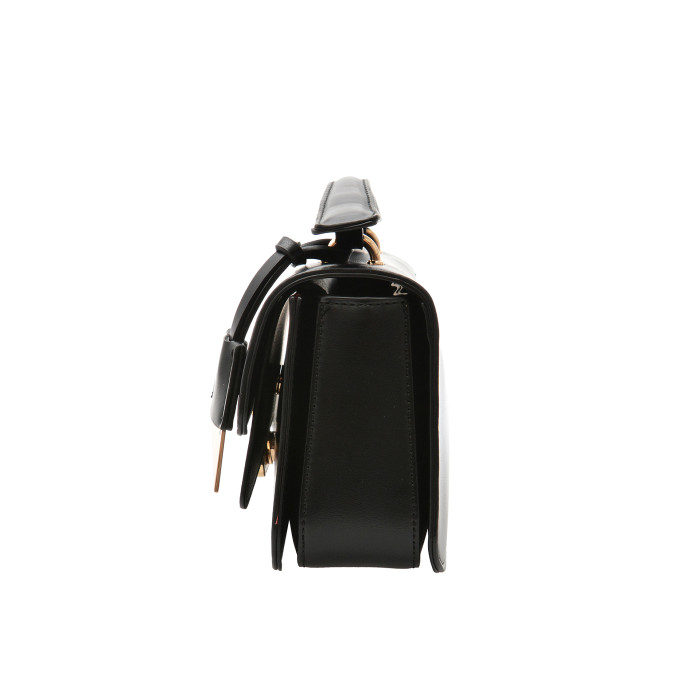 Geanta ALDO neagra, HADDIE 001, din piele ecologica